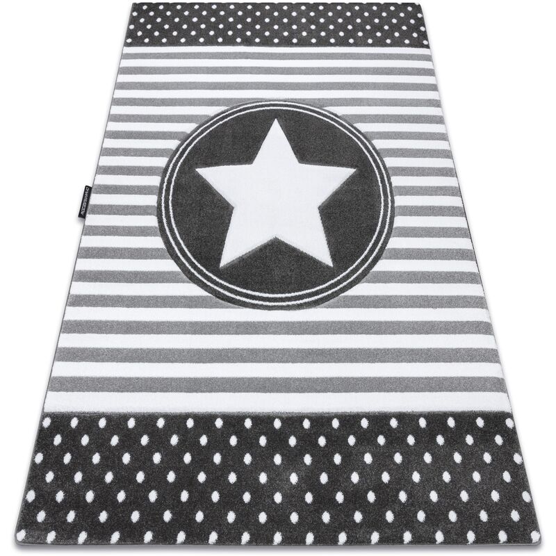 Rugsx - Alfombra petit star estrella gris grey 180x270 cm