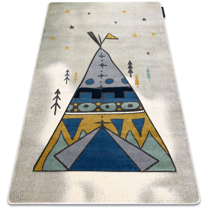 

Alfombra PETIT TIPI gris Tonos de gris y plata 80x150 cm