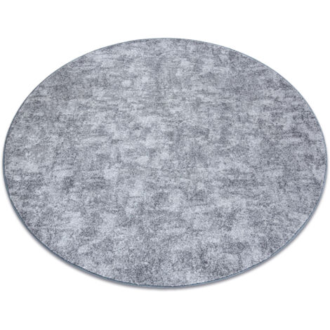 Alfombra POZZOLANA círculo gris grey circulo 150 cm