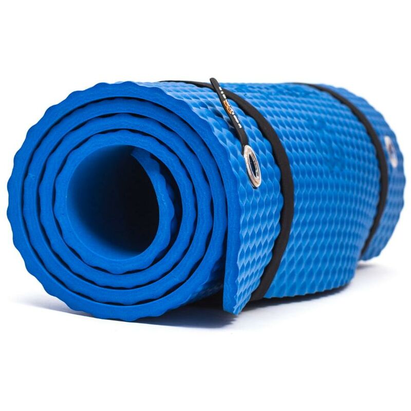 

Bootymats Colchoneta fitness multifunción. Esterilla para todo tipo de entrenamiento 160x60 cm Azul