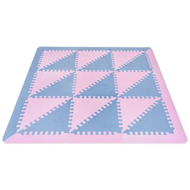 

Alfombra puzzle infantil para bebés LuBabymats 161x161 cm. Mint