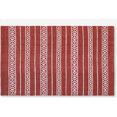 ALFOMBRA PVC RAYAS CIRUELA 160X230