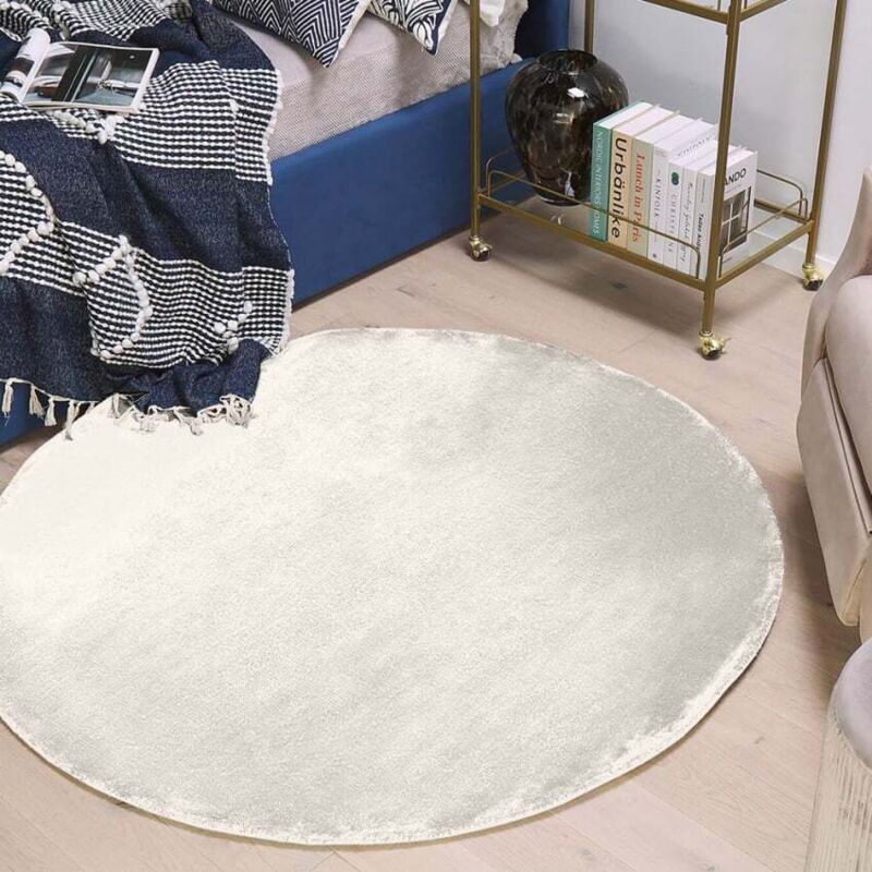 

Alfombra redonda de tejido moderno para mascotas shaggy Marrakesh CRE101MKTD | 60 x 60