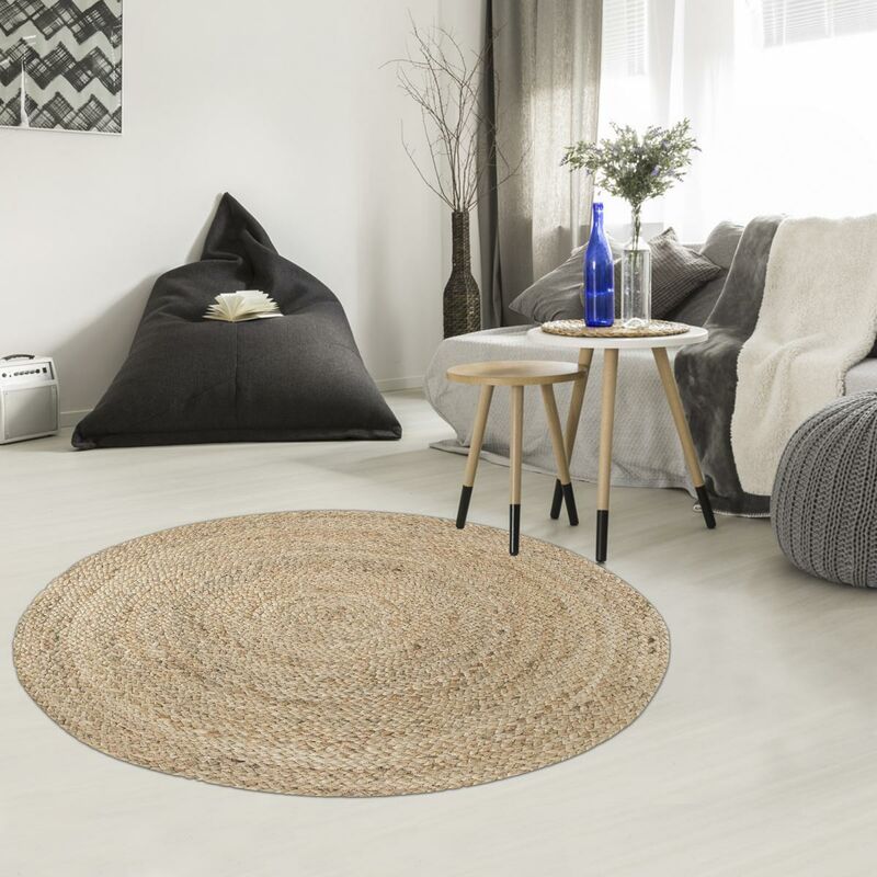 

Alfombra moderna Juteron en Jute Beige - Beige