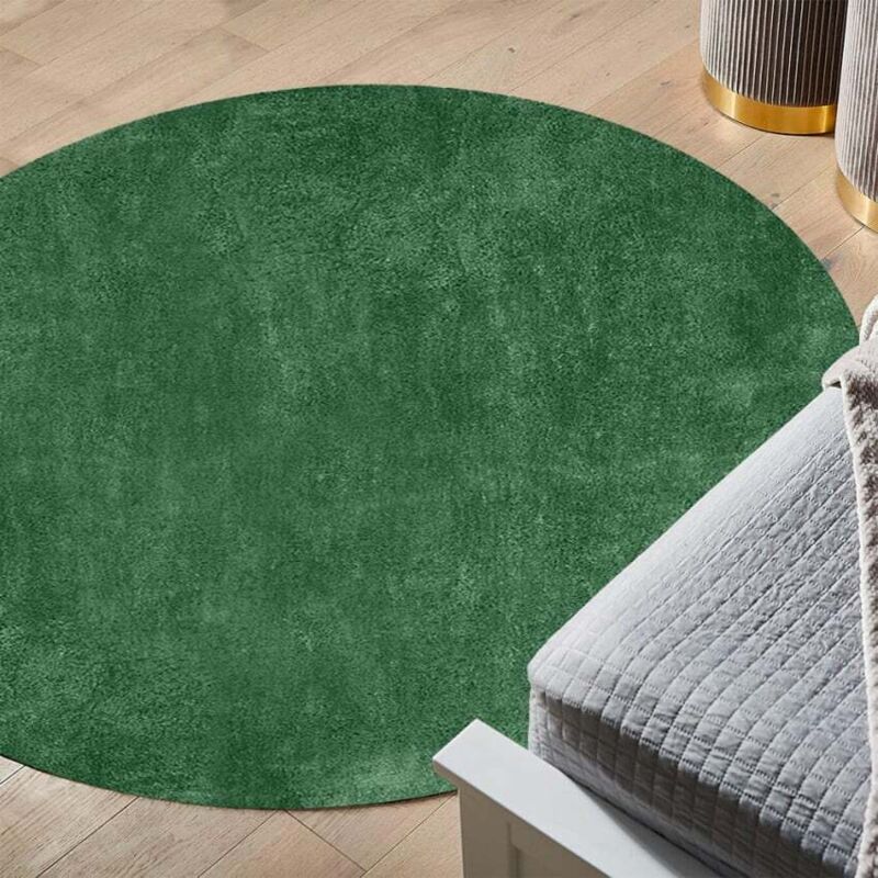 

Alfombra redonda para salón diseño moderno antiestático antiestrés Milano VER102TD | Talla: 80 x 80