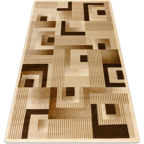 Alfombra ROYAL G2069 Geométricos, líneas - crema beige 100x200 cm