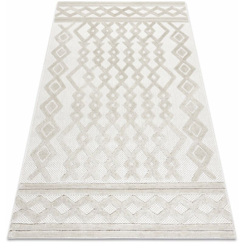 

Rugsx - Alfombra SANTO sisal 58389 diamantes, geométrico, zigzag Tonos de beige 200x290 cm