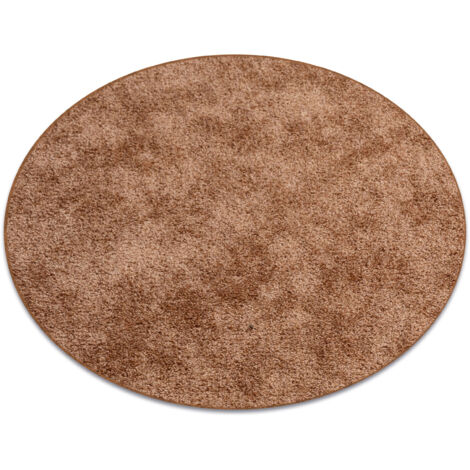 Alfombra SERENADE círculo marrón claro brown circulo 200 cm