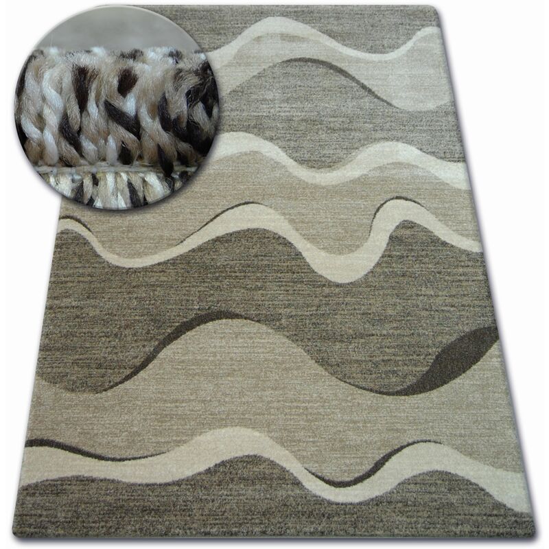 

Alfombra SHADOW 8649 marrón/beige claro Tonos de marrón 280x370 cm