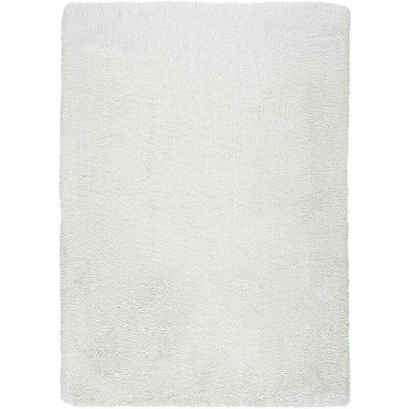 

ALFOMBRA SHAGGY LISO BLANCO 200X290. - Matris