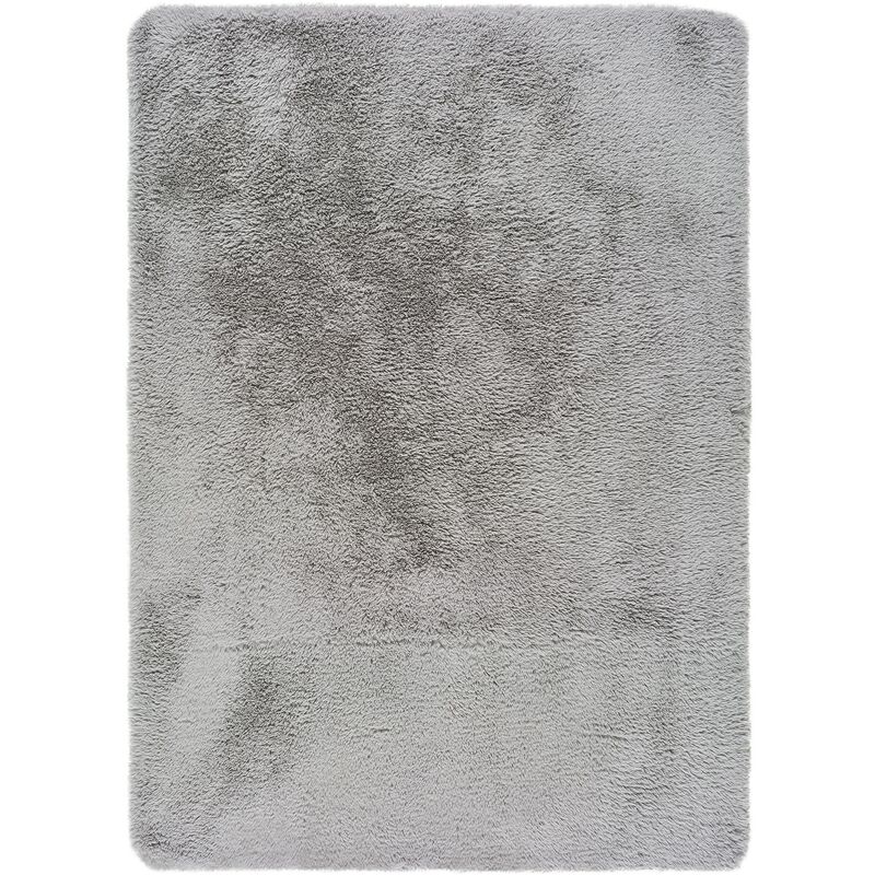 

ALFOMBRA SHAGGY LISO GRIS 80X150. - Matris