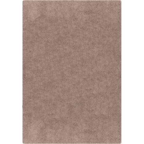 Alfombra Shaggy Antideslizante Marrón 80 x 150 cm PP vidaXL