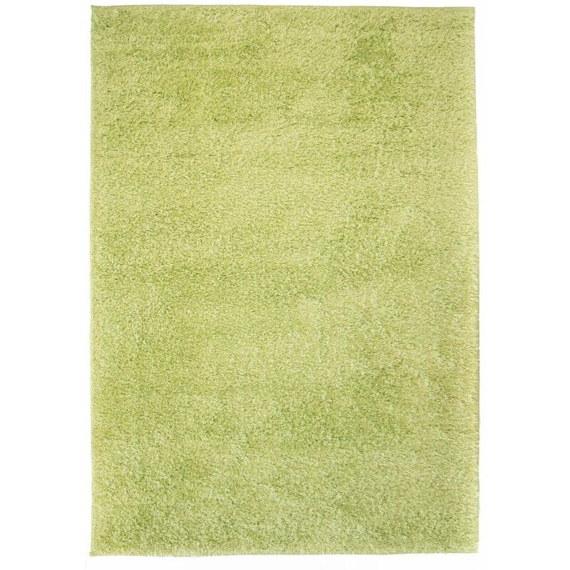 

Alfombra shaggy peluda 80x150 cm verde