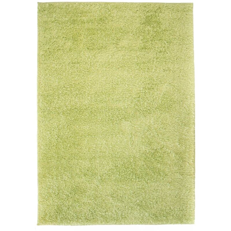 

Alfombra shaggy peluda 80x150 cm verde - Verde