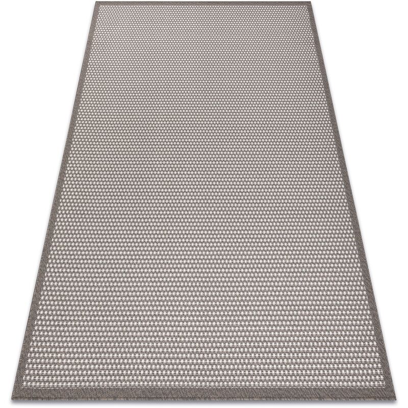 

Rugsx - Alfombra sisal BORDERO 2907 Tejido plano taupe / crema Tonos de beige 140x190 cm