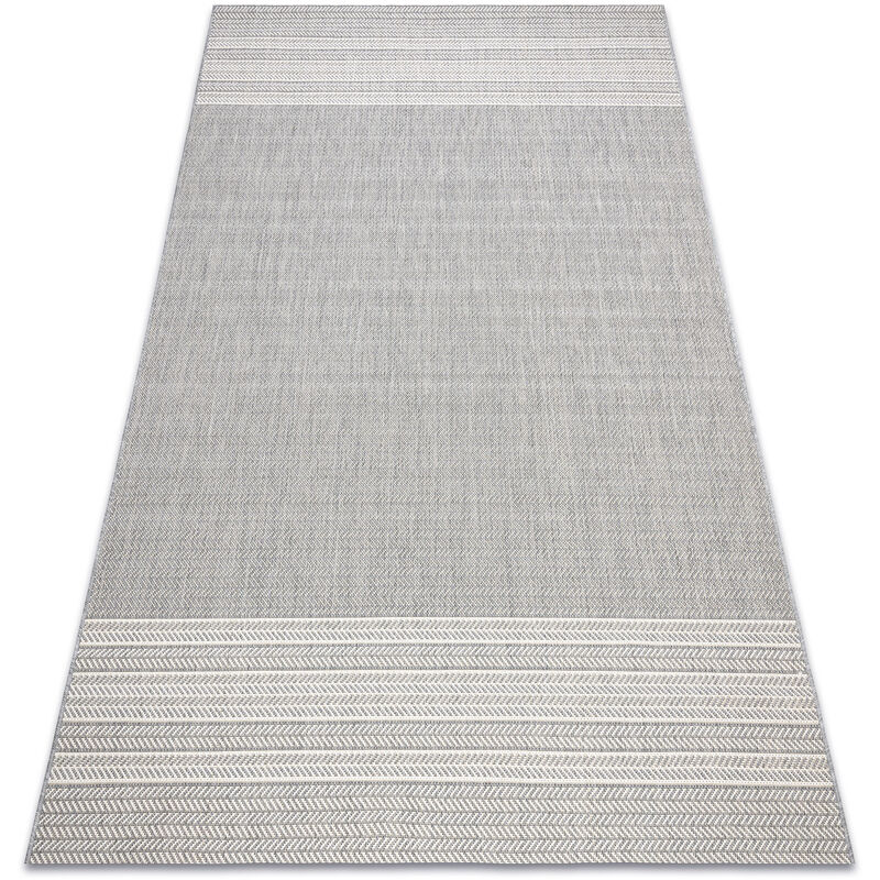 

Rugsx - Alfombra sisal FLAT 48829637 espina de pescado gris Tonos de gris y plata 80x150 cm