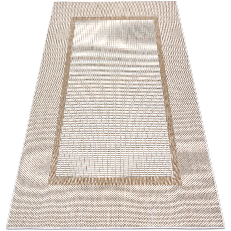 

Rugsx - Alfombra sisal SION Marco 21782 Tejido plano ecru / beige Tonos de beige 160x220 cm