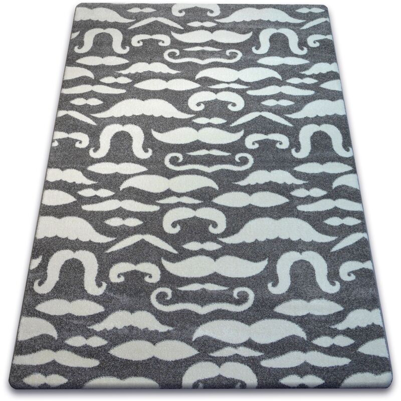 

Alfombra SKETCH - FA67 gris/blanco - Bigote Tonos de gris y plata 160x220 cm