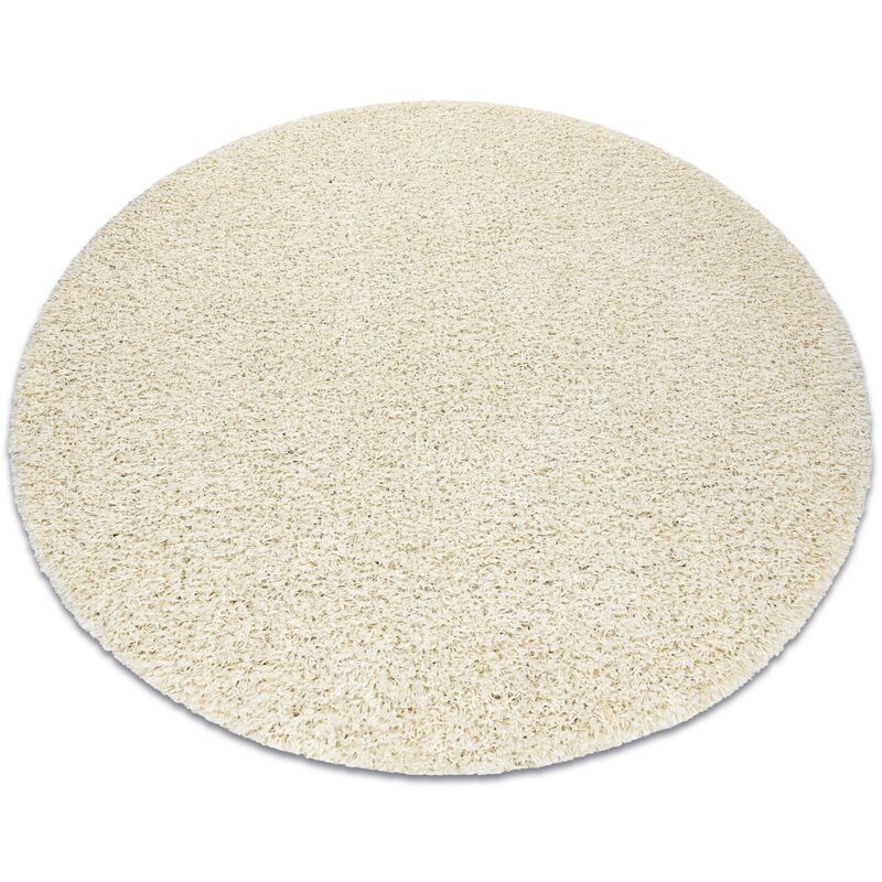 

Alfombra SOFFI circulo shaggy 5cm crema Tonos de beige circulo 160 cm