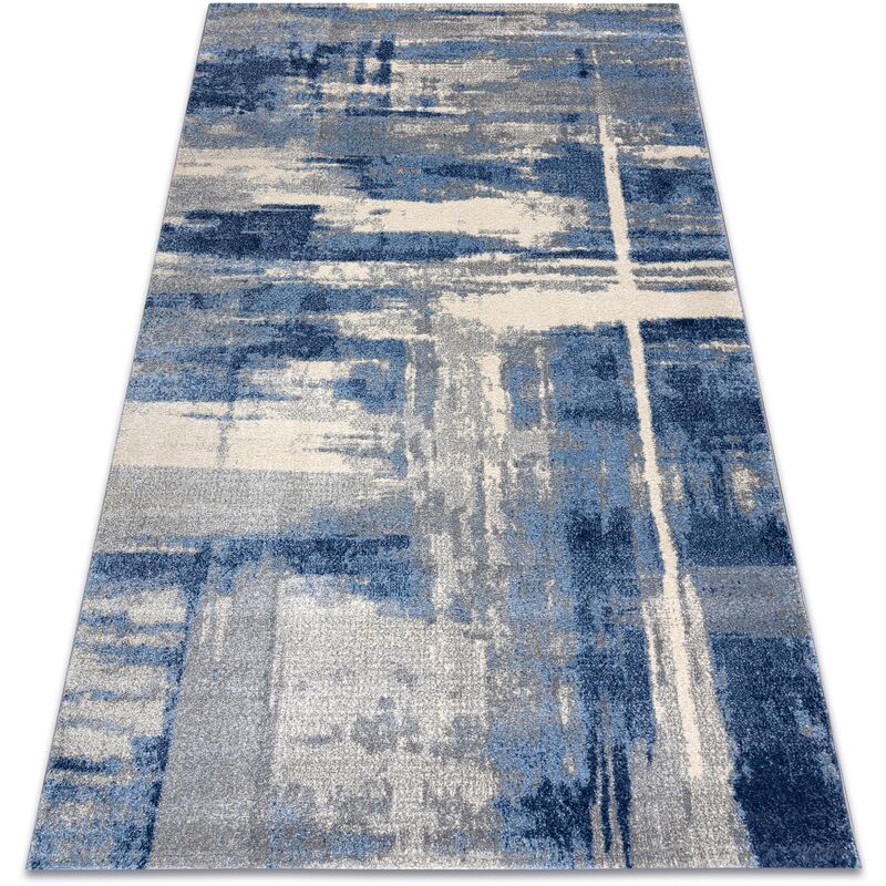 

Alfombra SOFT 6105 T73 86 gris claro / azul Tonos de gris y plata 200x300 cm