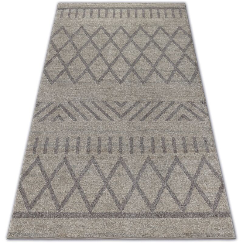 

Alfombra SOFT 8034 Etno Boho crema/marrón claro Tonos de beige 140x190 cm