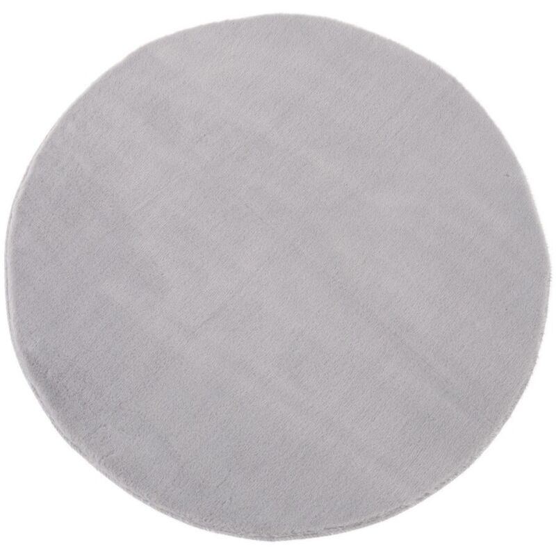 

Alfombra Softly Poliester Gris Claro