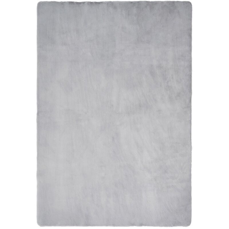 

Alfombra Softly Poliester Gris Claro
