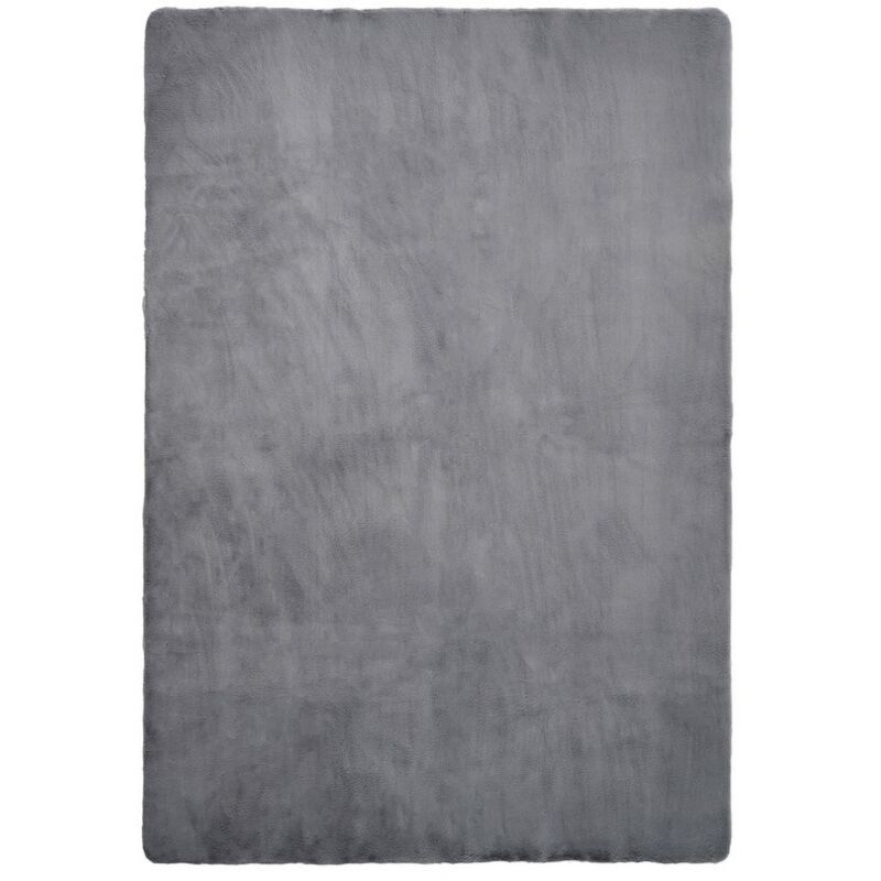 

Alfombra Softly Poliester Gris Oscuro