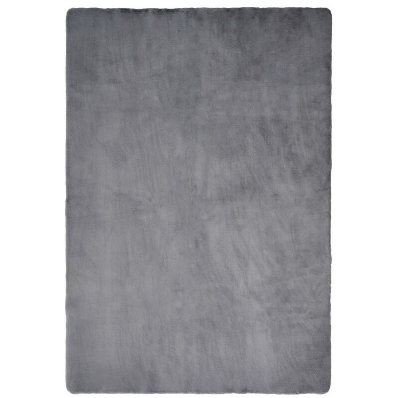 

Alfombra Softly Poliester Gris Oscuro