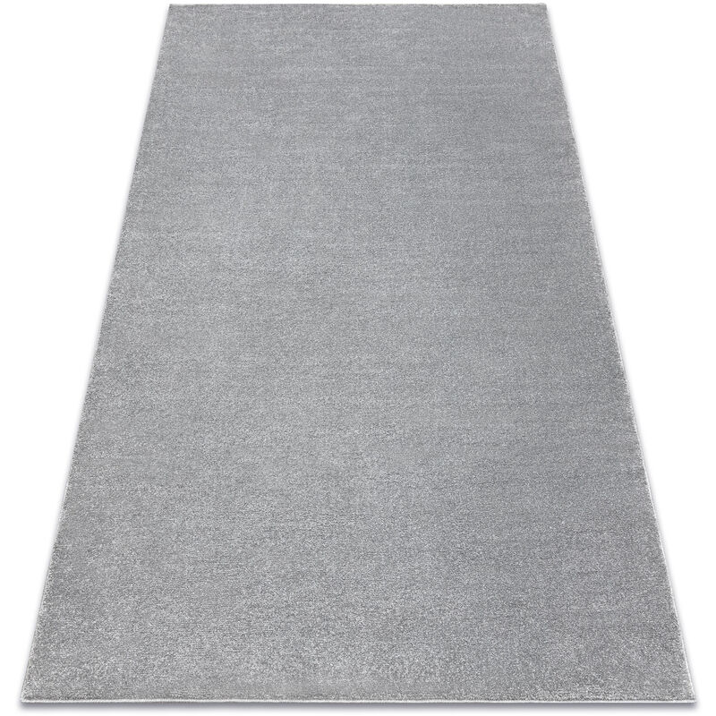 Alfombra SOFTY llanura color sólido gris grey 60x100 cm