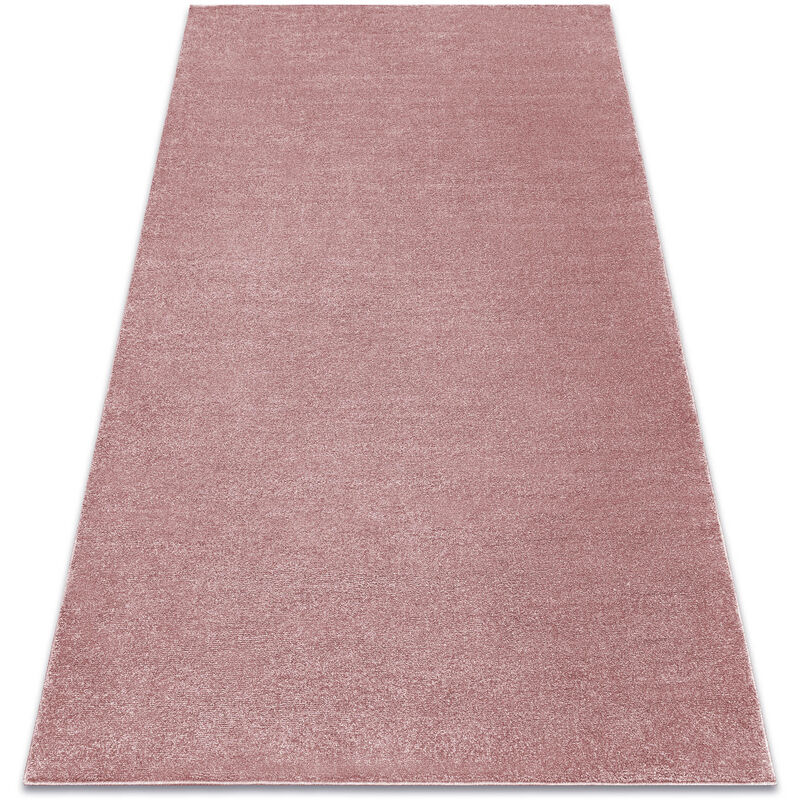 Alfombra SOFTY llanura color sólido rosado pink 200x290 cm