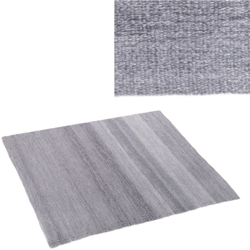 

Alfombra sostenible Goa de PET reciclado para salón exterior gris ceniza de 160x230 cm