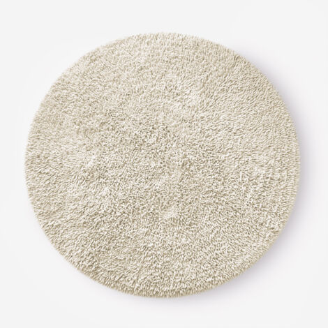 ALFOMBRA SPRING IVORY Ø90