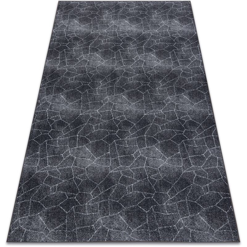 

Rugsx - Alfombra STONE Roca gris Tonos de gris y plata 200x200 cm