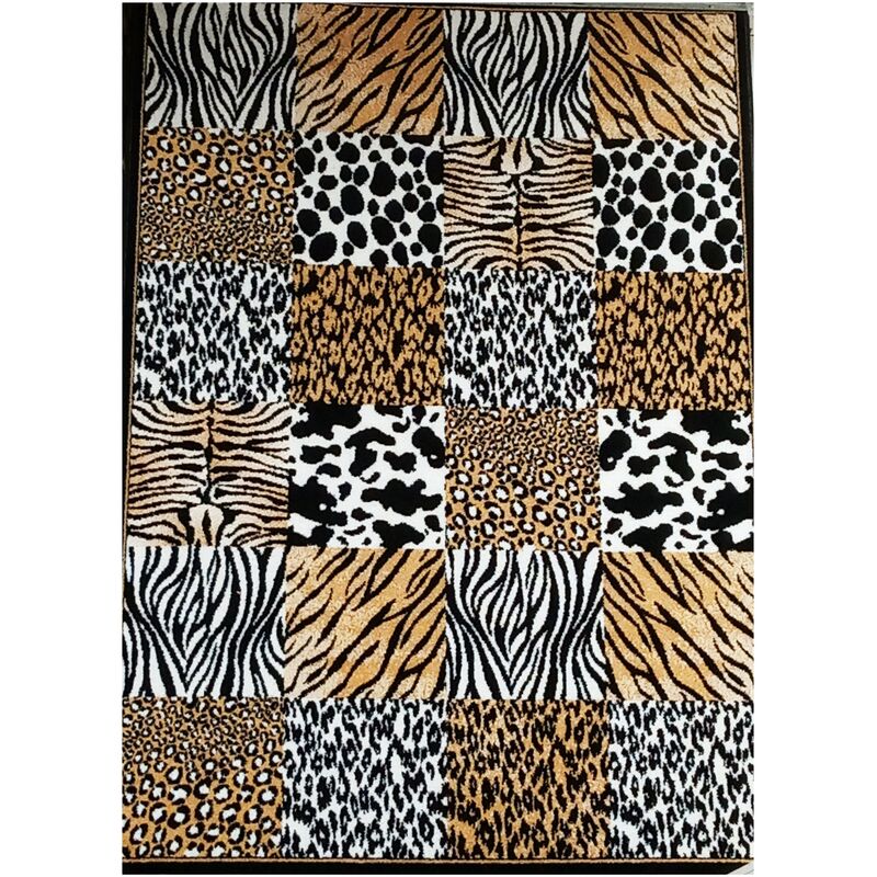 

ALFOMBRA TRENDY ANIMAL PRINT Moderna para salón o Habitación 133X190 cm. Matris