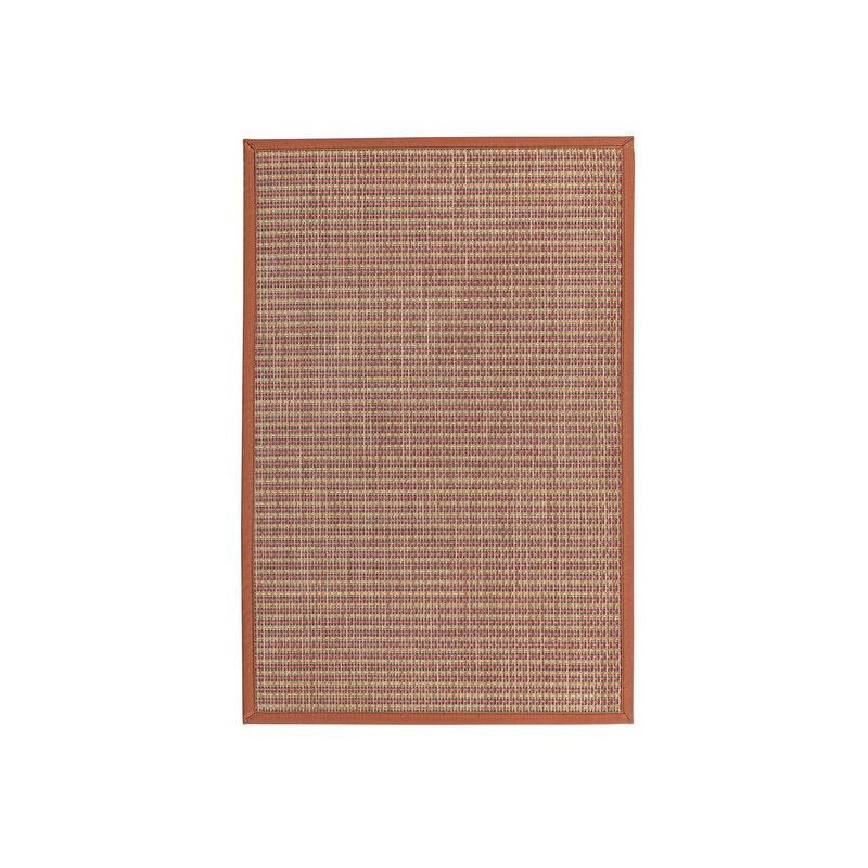 

Alfombra vinílica de PVC para exterior terracota rústica de60x90 cm