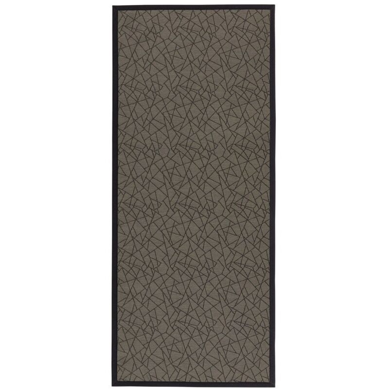 

Alfombra vinílica de PVC pasillera para exterior marrón contemporánea de 75x175 cm