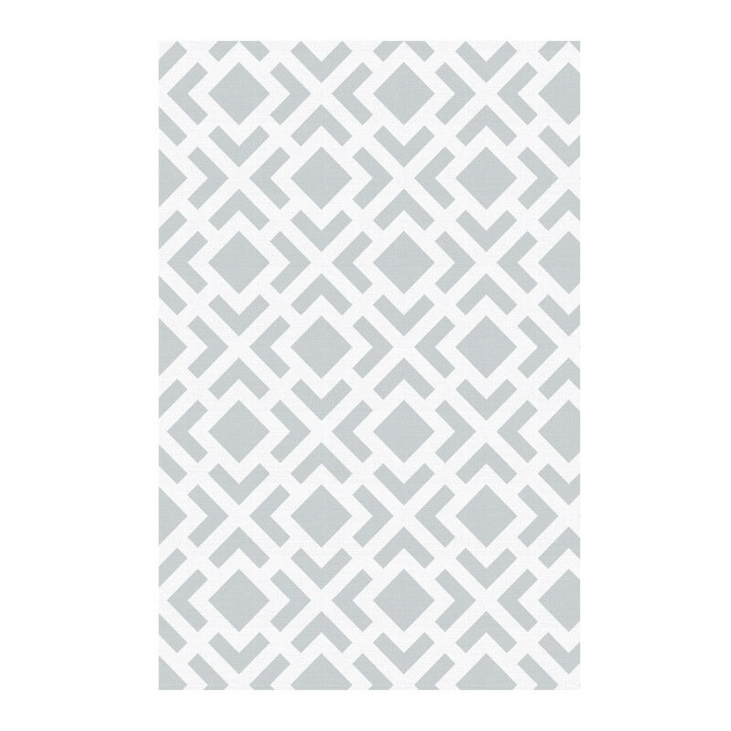 

Alfombra vinílica Deblon, alfombra PVC antideslizante, para interior y exterior Geométrica Gris, 60 x 90cm