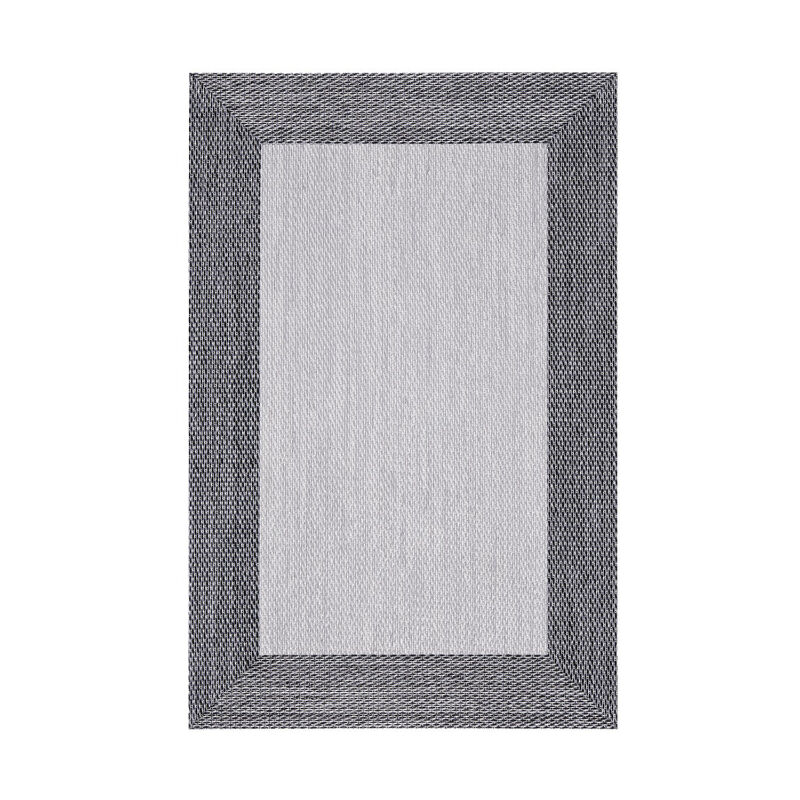 

Alfombra vinílica Deblon, alfombra PVC antideslizante, para interior y exterior Gris, 80 x 150cm