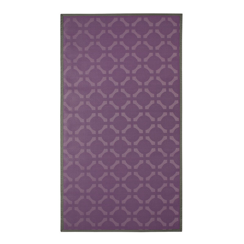 

Alfombra vinílica Deblon Basic, alfombra de PVC antideslizante y resistente Geom Morado, 60 x 90cm