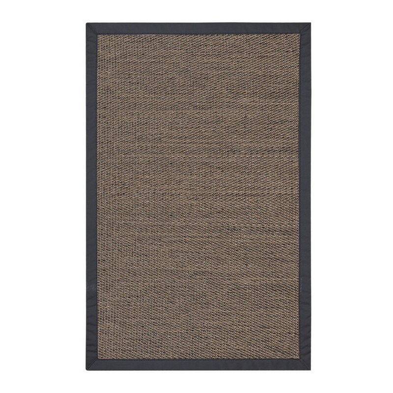

Alfombra vinílica Deblon con Ribete, alfombra de PVC antideslizante y resistente Marrón Oscuro, 60 x 90cm