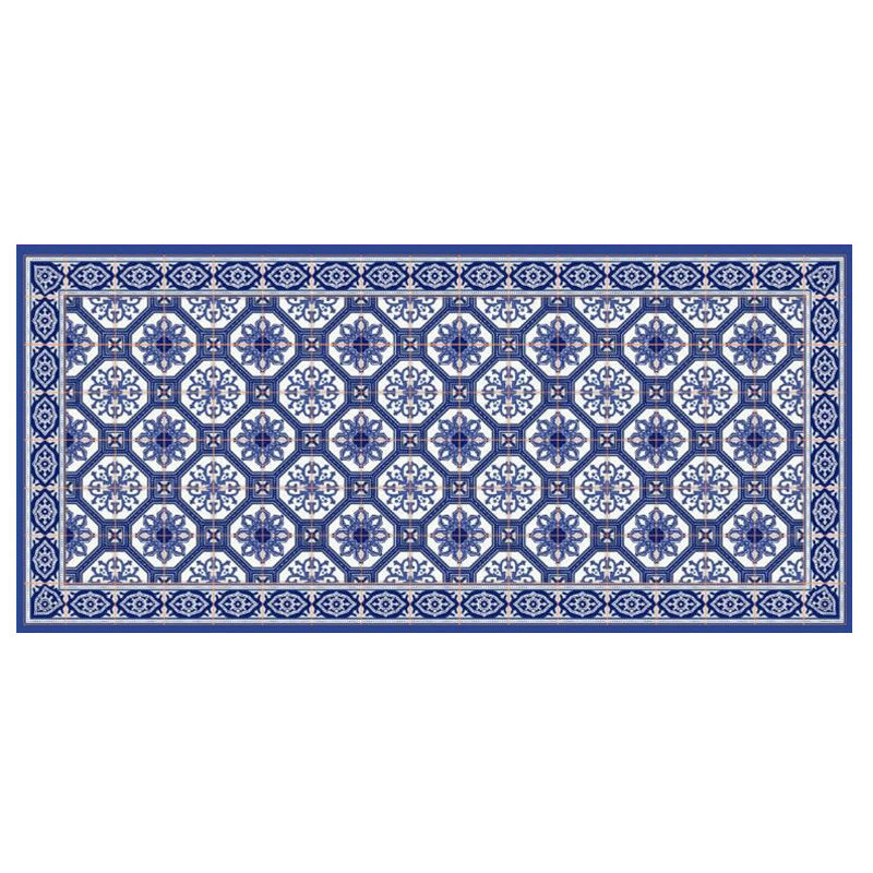 

Alfombra vinílica Hidraulik mosaico azul 02 70x150cm.