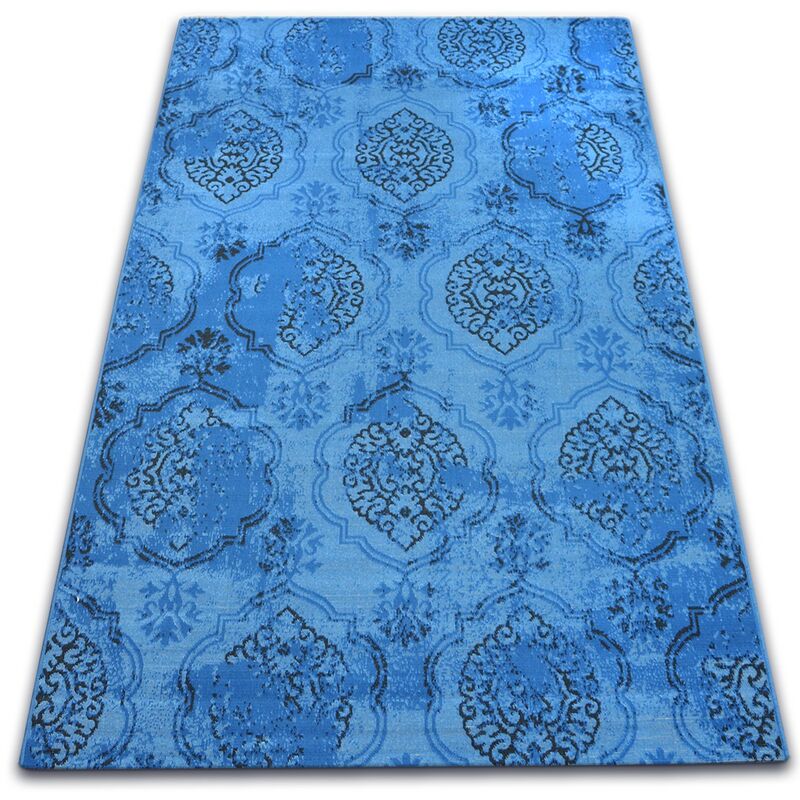 Alfombra VINTAGE 22213/473 azul clásico blue 160x230 cm