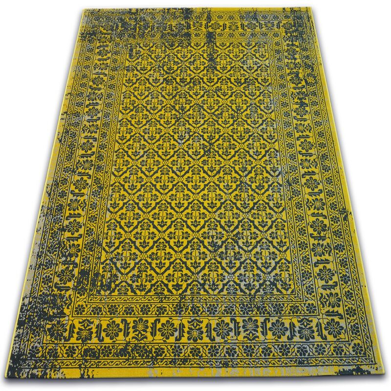 

Alfombra VINTAGE Flores 22209/025 amarillo Tonos de amarillo y oro 80x150 cm