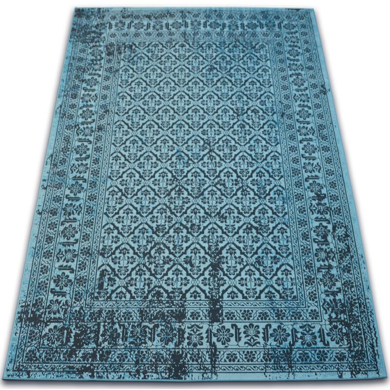 

Rugsx - Alfombra VINTAGE Flores 22209/474 turquesa Tonos de verde 200x290 cm