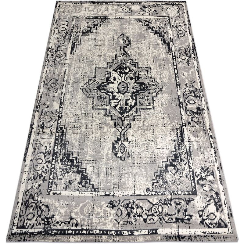 

Rugsx - Alfombra VINTAGE Marco Rosetón 22235556 gris / negro Tonos de gris y plata 200x290 cm