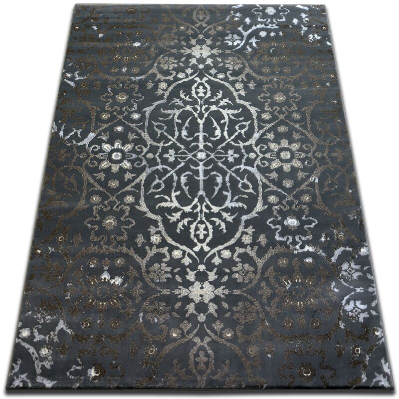 Rugsx - Alfombra vogue 584 gris oscuro grey 240x330 cm