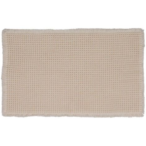 Alfombra waffle 80x50cm beige - 5five