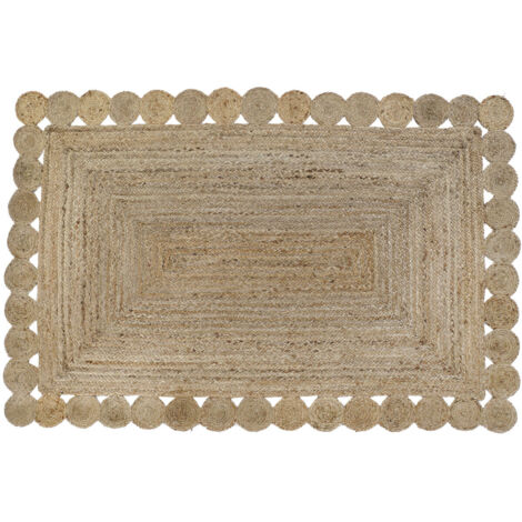 Alfombra Yute 160X230X1 2200 Gsm Natural Marron TX195656
