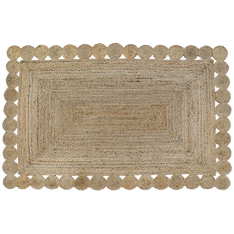 Alfombra Yute 200X290X1 2200 Gsm Natural Marron TX195657